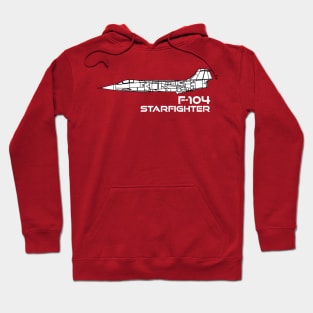 Lockheed F-104 Starfighter Hoodie